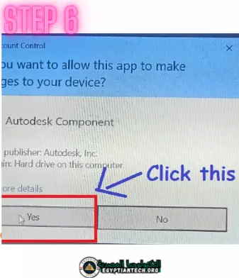 Autocad step 6